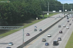 A camera image with clear visibility.